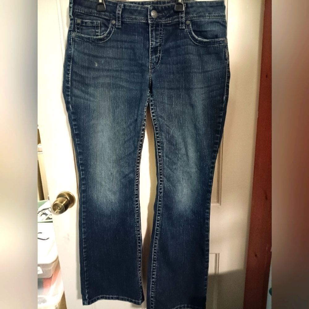 🤠Silver Jeans Suki Surplus Size W34 L32